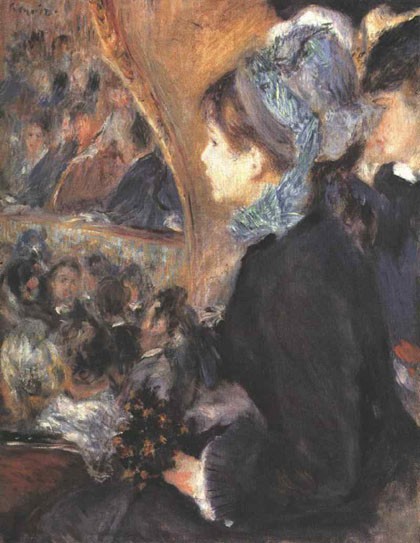 Pierre Auguste Renoir Her First Evening Out